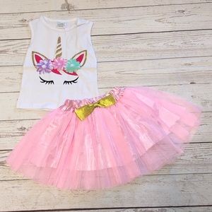18/24m Unicorn tutu outfit